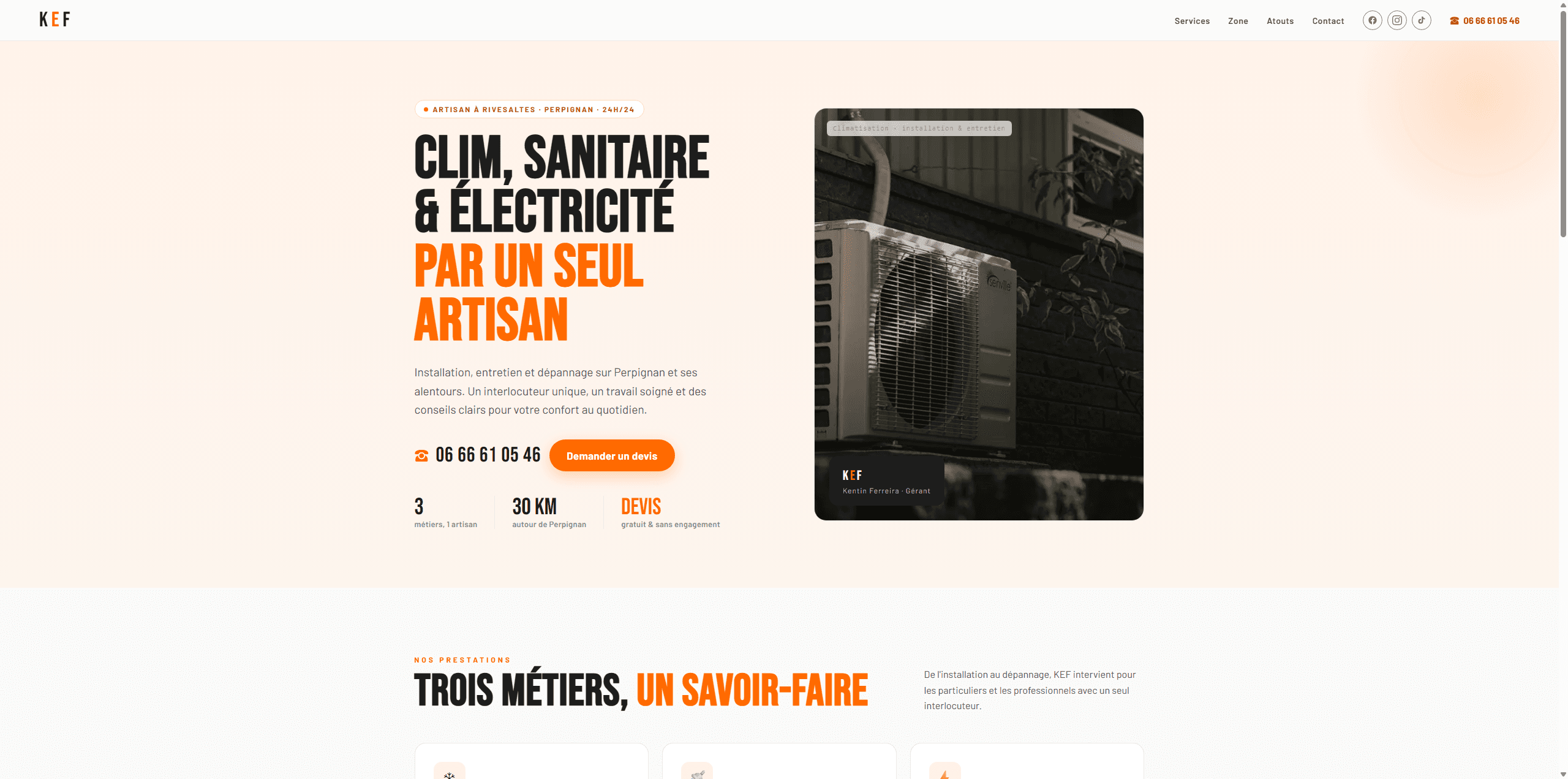 Aperçu du projet KEF